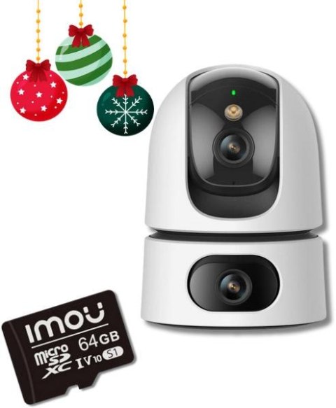 Kamera IP Imou Ranger Dual 10MP z kartą pamięci Imou 64GB Kamera IP Imou Ranger Dual 10MP z kartą pamięci Imou 64GB