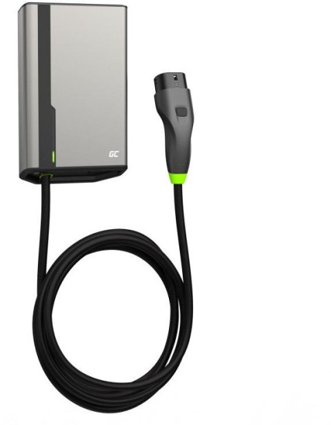 ŁADOWARKA EV Wallbox Green Cell HabuDen EVGC021B2250 22kW TYPE 2 5M GC App NFC BT Wi-Fi ŁADOWARKA EV Wallbox Green Cell HabuDen EVGC021B2250 22kW TYPE 2 5M GC App NFC BT Wi-Fi