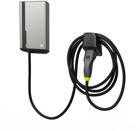ŁADOWARKA EV Wallbox Green Cell HabuDen EVGC021B2250 22kW TYPE 2 5M GC App NFC BT Wi-Fi ŁADOWARKA EV Wallbox Green Cell HabuDen EVGC021B2250 22kW TYPE 2 5M GC App NFC BT Wi-Fi