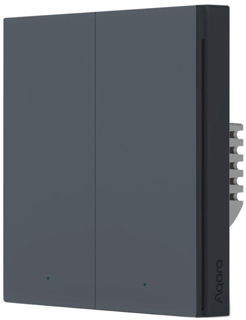 Aqara Smart Wall Switch H1 Szary podwójny bez neutrala Aqara Smart Wall Switch H1 Szary podwójny bez neutrala