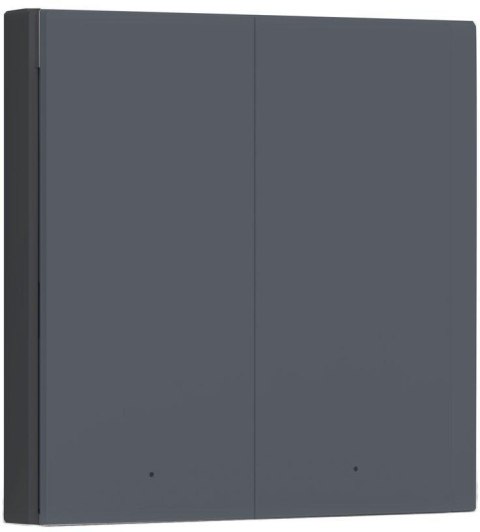 Aqara Smart Wall Switch H1 Szary podwójny bez neutrala Aqara Smart Wall Switch H1 Szary podwójny bez neutrala
