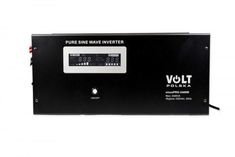PRZETWORNICA VOLT POLSKA SINUSPRO-2400W 12V 1600/2400W PRZETWORNICA VOLT POLSKA SINUSPRO-2400W 12V 1600/2400W