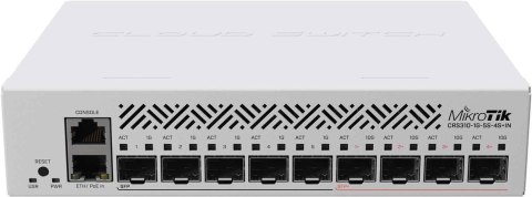 MIKROTIK ROUTERBOARD CRS310-1G-5S-4S+IN MIKROTIK ROUTERBOARD CRS310-1G-5S-4S+IN