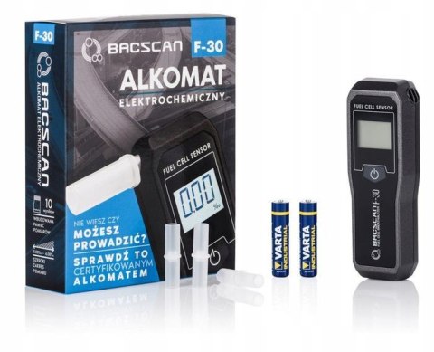 Alkomat BACscan F-30 elektrochemiczny. Kalibracja 24mc - 10 lat gwarancji. Alkomat BACscan F-30 elektrochemiczny. Kalibracja 24mc - 10 lat gwarancji.