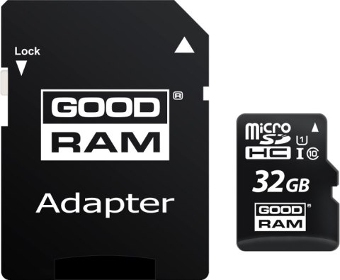 Karta pamięci microSD GOODRAM UHS-I 32GB Karta pamięci microSD GOODRAM UHS-I 32GB