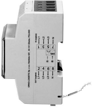 OR-WE-520 ORNO 3-fazowy licznik energii elektrycznej, 80A, MID, 3 moduły, DIN TH-35mm OR-WE-520 ORNO 3-fazowy licznik energii elektrycznej, 80A, MID, 3 moduły, DIN TH-35mm