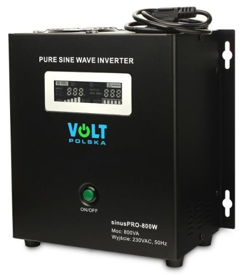 Przetwornica VOLT POLSKA SinusPro-800W 12V 500/800W Przetwornica VOLT POLSKA SinusPro-800W 12V 500/800W