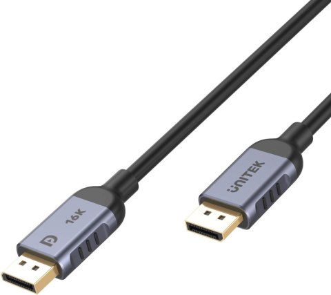 Unitek Przewód DisplayPort 2.1 8K@120Hz 1,5m Unitek Przewód DisplayPort 2.1 8K@120Hz 1,5m