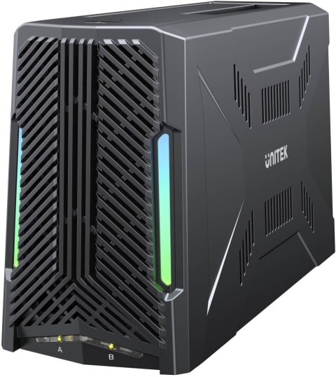 Unitek Stacja dokująca, 1x dysk M.2 NVMe, 1x dysk SATA, USB-C 10 Gbps S1234B01-EU Unitek Stacja dokująca, 1x dysk M.2 NVMe, 1x dysk SATA, USB-C 10 Gbps S1234B01-EU