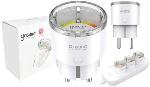 GOSUND EP2 GNIAZDKO STEROWANE WiFi ANDROID iOS TUYA Watomierz
