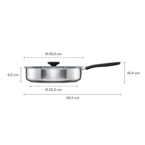PATELNIA 26 CM FF Z POKRYWKĄ PATELNIA 26 CM FF Z POKRYWKĄ