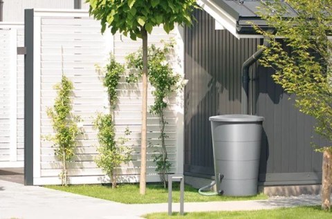 ZBIORNIK NA DESZCZÓWKĘ SMOOTH 210L - ANTRACYT ZBIORNIK NA DESZCZÓWKĘ SMOOTH 210L - ANTRACYT