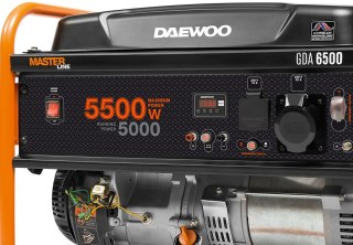 AGREGAT PRĄDOTWÓRCZY DAEWOO GDA 6500E 5.5kW