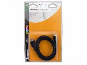 Kabel HDMI 2.0 Televes ref. 494501 1,5m 4K Kabel HDMI 2.0 Televes ref. 494501 1,5m 4K