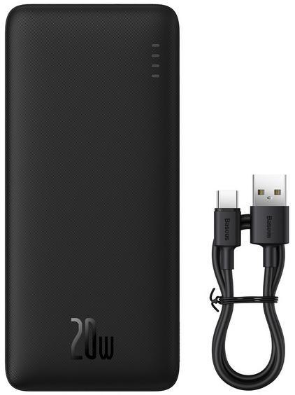 Powerbank Baseus Airpow P10022804113-00 20000mAh 20W PD QC 20W USB-A USB-C + kabel Powerbank Baseus Airpow P10022804113-00 20000mAh 20W PD QC 20W USB-A USB-C + kabel