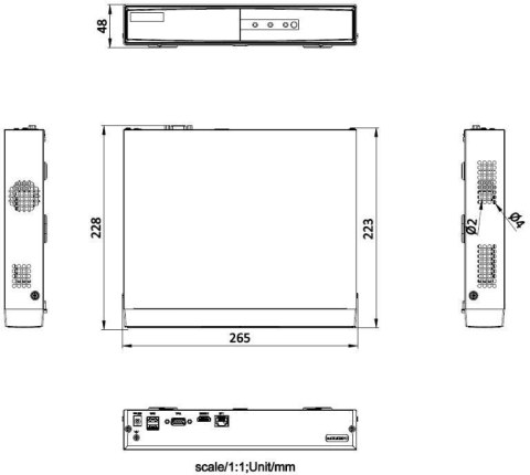 Rejestrator IP HikVision DS-7108NI-Q1/M (D) Rejestrator IP HikVision DS-7108NI-Q1/M (D)