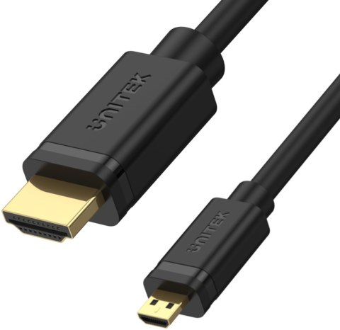 Unitek Kabel micro HDMI - HDMI 2.0 4K 60Hz 2 m Unitek Kabel micro HDMI - HDMI 2.0 4K 60Hz 2 m