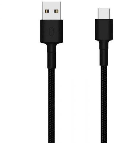 Kabel USB Xiaomi Mi Type-C Braided Cable czarny Kabel USB Xiaomi Mi Type-C Braided Cable czarny