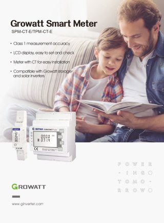 GROWATT Licznik jednofazowy z przekładnikiem