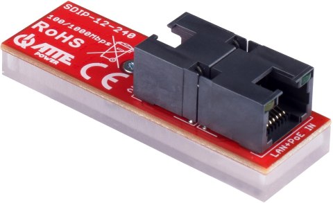 PRZETWORNICA ATTE SDIP-12-240 Adapter PoE Gigabit PRZETWORNICA ATTE SDIP-12-240 Adapter PoE Gigabit