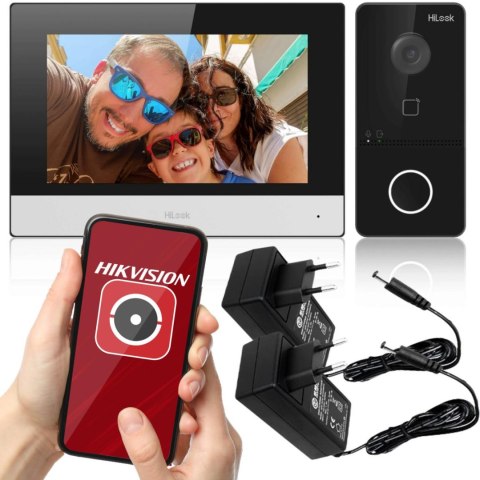 Zestaw wideodomofonowy IP Hilook by Hikvision IP-VIS-SLIM Zestaw wideodomofonowy IP Hilook by Hikvision IP-VIS-SLIM