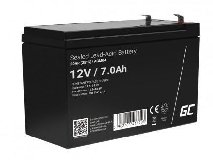 AKUMULATOR AGM Green Cell VRLA 12V 7Ah AKUMULATOR AGM Green Cell VRLA 12V 7Ah