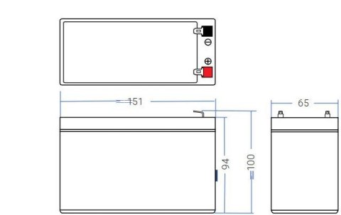 AKUMULATOR AGM Green Cell VRLA 12V 7Ah AKUMULATOR AGM Green Cell VRLA 12V 7Ah