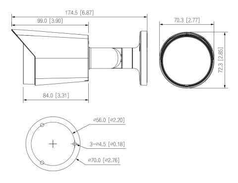 KAMERA IP EZ-IP EZI-B120-F2 KAMERA IP EZ-IP EZI-B120-F2
