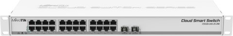 MIKROTIK ROUTERBOARD CSS326-24G-2S+RM MIKROTIK ROUTERBOARD CSS326-24G-2S+RM