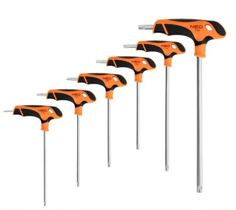 KLUCZE TORX 6SZT.WKŁADKA.
