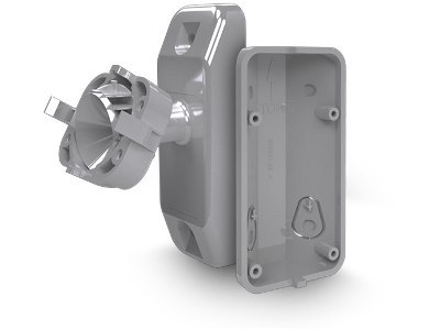 SATEL BE WAVE Komplet uchwytów ściennych do czujek z serii OPAL i AOD-210 BRACKET C GY ABAX2 SATEL BE WAVE Komplet uchwytów ściennych do czujek z serii OPAL i AOD-210 BRACKET C GY ABAX2
