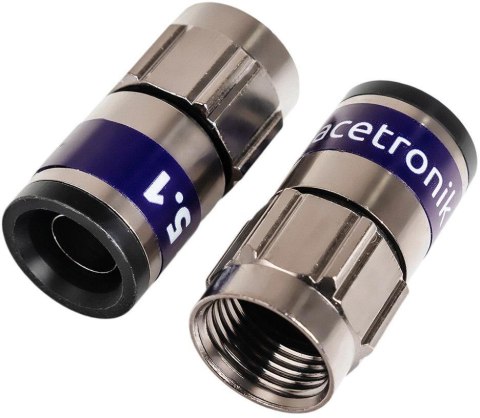 Wtyk F samokompresyjny Spacetronik Self Instal 6TD 5.1 - 50szt Wtyk F samokompresyjny Spacetronik Self Instal 6TD 5.1 - 50szt