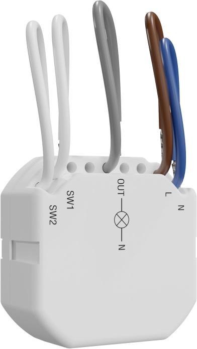 BE WAVE Bezprzewodowy ściemniacz oświetlenia 230 V AC (dopuszkowy typ urządzenia ADC-200) Smart Dimmer (ADC-200) BE WAVE Bezprzewodowy ściemniacz oświetlenia 230 V AC (dopuszkowy typ urządzenia ADC-200) Smart Dimmer (ADC-200)