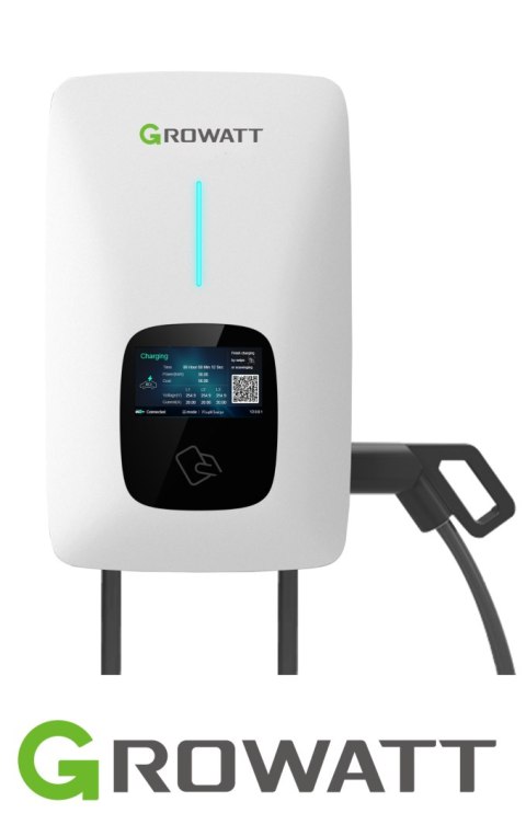 GROWATT Ładowarka do samochodu THOR-22AS-P-V1 (WiFi, LCD, RFID, PRZEWÓD 5m) GROWATT Ładowarka do samochodu THOR-22AS-P-V1 (WiFi, LCD, RFID, PRZEWÓD 5m)