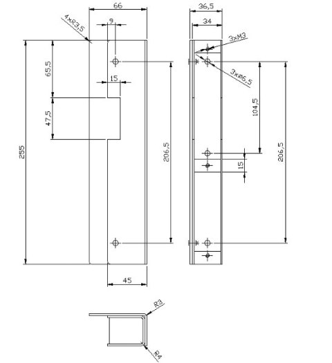 KASETA ELEKTRA SUROWA R3, R4, R5 KASETA ELEKTRA SUROWA R3, R4, R5