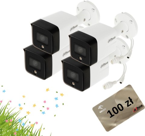 KAMERA IP DAHUA IPC-HFW1839TC-A-IL-0280B-S6 Opakowanie zbiorcze 4szt. KAMERA IP DAHUA IPC-HFW1839TC-A-IL-0280B-S6 Opakowanie zbiorcze 4szt.