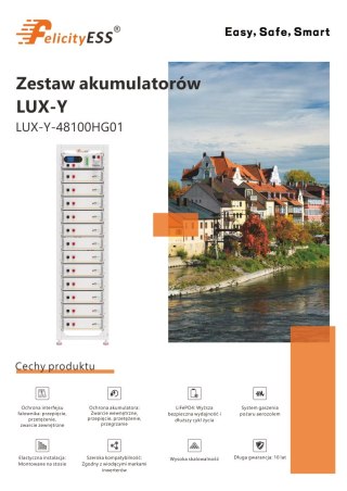 FelicityESS Moduł kontroler FLH 48100UCG1 dla baterii LUX-Y-48100HMG01