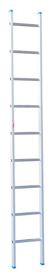 DRABINA ALUMINIOWA OPIERALNA 265CM 9 SZCZEBLI DRABINA ALUMINIOWA OPIERALNA 265CM 9 SZCZEBLI