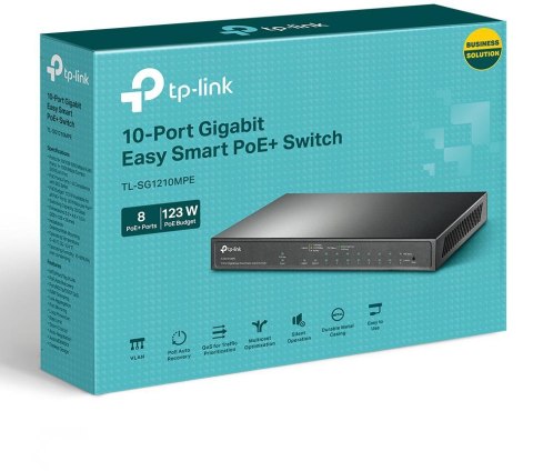 SWITCH TP-LINK TL-SG1210MPE SWITCH TP-LINK TL-SG1210MPE