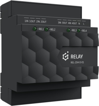 Moduł przekaźnikowy RELAY 4HP Grenton REL-204-D-01