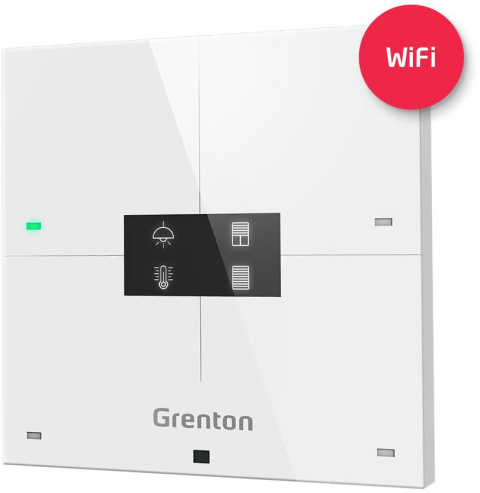Panel dotykowy SMART PANEL 4B WiFi biały Grenton Panel dotykowy SMART PANEL 4B WiFi biały Grenton
