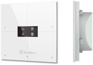 Panel dotykowy SMART PANEL 4B biały Grenton SPS-204-T-02