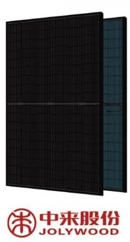 JOLYWOOD JW-HD-108N-500W R2 BIFACIAL Full black (N-type)