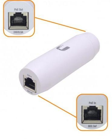UBIQUITI Instant PoE Indoor Adapter 48V 802.3af GIGABIT (INS-3AF-I-G) UBIQUITI Instant PoE Indoor Adapter 48V 802.3af GIGABIT (INS-3AF-I-G)