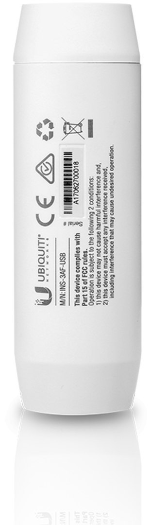 UBIQUITI Instant PoE Indoor Adapter 48V 802.3af GIGABIT (INS-3AF-I-G) UBIQUITI Instant PoE Indoor Adapter 48V 802.3af GIGABIT (INS-3AF-I-G)