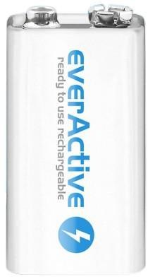 Akumulatorek 6F22 Ni-MH everActive 9V 320mAh Professional Line (1 szt.) Akumulatorek 6F22 Ni-MH everActive 9V 320mAh Professional Line (1 szt.)