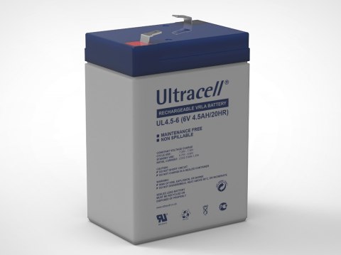 Akumulator AGM ULTRACELL UL 6V 4.5Ah Akumulator AGM ULTRACELL UL 6V 4.5Ah