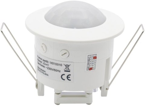 Czujnik ruchu podczerwieni ORNO OR-CR-207 podtynkowy 360° IP20 Czujnik ruchu podczerwieni ORNO OR-CR-207 podtynkowy 360° IP20