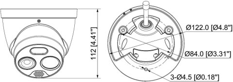 KAMERA TERMOWIZYJNA DAHUA TPC-DF1241-B3F4-S2 KAMERA TERMOWIZYJNA DAHUA TPC-DF1241-B3F4-S2