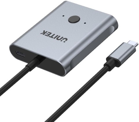 D1078A Unitek Dwukierunkowy przełącznik USB-C 4K D1078A Unitek Dwukierunkowy przełącznik USB-C 4K